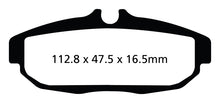 Cargar imagen en el visor de la galería, EBC 12 Ford Mustang 5.8 Supercharged (GT500) Shelby Yellowstuff Rear Brake Pads