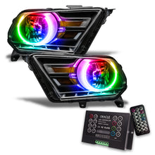 Load image into Gallery viewer, Oracle 10-14 Ford Mustang HL (Non-HID) - ColorSHIFT w/ 2.0 Controller SEE WARRANTY