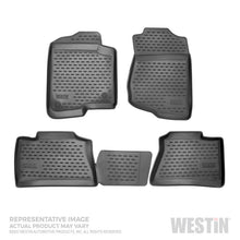 Cargar imagen en el visor de la galería, Westin 19-20 Ram 1500 Quad Cab Profile Floor Liners Front and 2nd Row - Black