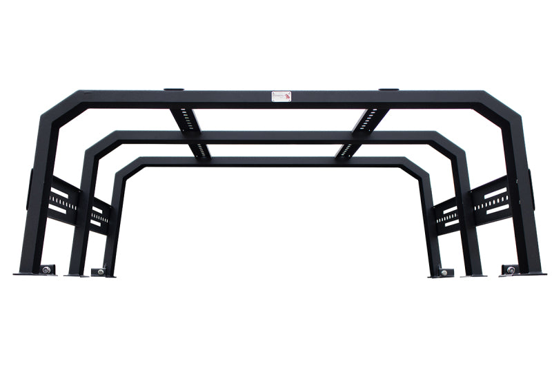 Fishbone Offroad 20+ Jeep Gladiator Bed Rack Rack completo para aparejos - Recubrimiento en polvo negro