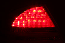 Cargar imagen en el visor de la galería, ANZO 2000-2005 Mercedes Benz Clase S W220 luces traseras LED rojo/transparente