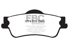 Cargar imagen en el visor de la galería, EBC 11+ Chevrolet Caprice 3.6 Yellowstuff Rear Brake Pads