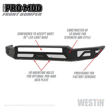 Cargar imagen en el visor de la galería, Westin 16-20 Toyota Tacoma Pro-Mod Front Bumper