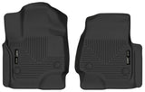 Husky Liners 18-22 Ford Expedition / 18-19 Lincoln Navigator X-Act Contour Negro Revestimientos de piso delantero