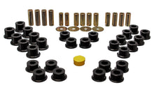 Cargar imagen en el visor de la galería, Energy Suspension 90-97 Mazda Miata Black Rear Control Arm Bushing Set