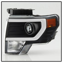 Cargar imagen en el visor de la galería, xTune Ford F150 Projector Headlights - Light Bar DRL - Black PRO-JH-FF15009-LBDRL-BK
