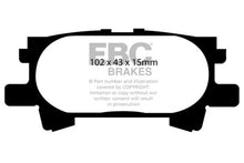 Cargar imagen en el visor de la galería, EBC 04-07 Lexus RX330 3.3 Ultimax2 Rear Brake Pads