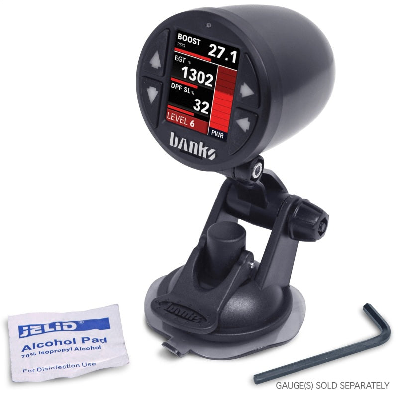 Kit de cápsulas de calibre único de 52 mm Banks Power con base adhesiva