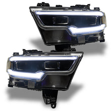 Cargar imagen en el visor de la galería, Oracle 19-21 RAM 1500 Projector LED Headlight DRL Kit - RGBW+A w/ RF Controller SEE WARRANTY
