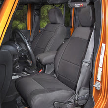 Cargar imagen en el visor de la galería, Rugged Ridge Seat Cover Kit Black 11-18 Jeep Wrangler JK 4dr