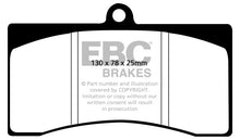 Load image into Gallery viewer, EBC 90-00 Aston Martin Vantage 5.3 (Twin Supercharged)(Alcon) Yellowstuff Front Brake Pads