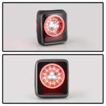 Cargar imagen en el visor de la galería, Spyder 19-20 Jeep Wrangler - Full LED Tail Lights - Seq Turn Signal - Black ALT-YD-JW19-SEQ-BK