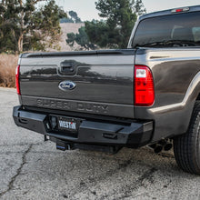 Cargar imagen en el visor de la galería, Westin 11-16 Ford F-250/350/450/550 Super Duty Pro-Series Rear Bumper - Textured Black