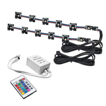 Cargar imagen en el visor de la galería, Oracle 14-21 Infiniti Q50 RGB+W Headlight Halo  Kit - ColorSHIFT w/ Simple Controller SEE WARRANTY