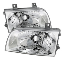 Cargar imagen en el visor de la galería, Xtune Kia Sportage 98-02 Crystal Headlights Chrome HD-JH-KIASP98-C