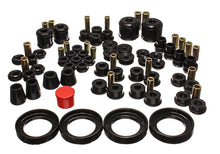 Cargar imagen en el visor de la galería, Energy Suspensión 97-01 Honda Prelude (solo tipo SH) Juego de bujes maestros Hyper-Flex negros
