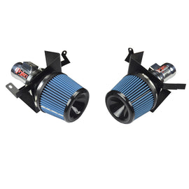 Injen 07-08 350Z 3.5L V6 Air Fusion y bocinas de aire pulidas con entrada de ariete corta