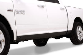 Bushwacker 09-19 Ram 1500/2500/3500 Trail Armor Panel basculante y cubierta de placa de umbral - Negro