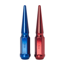 Cargar imagen en el visor de la galería, Wheel Mate Spiked Lug Nuts Set of 24 - Blue 14x1.50