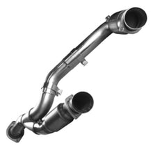 Cargar imagen en el visor de la galería, Kooks 09-10 GM 1500 Series Truck 6.2L 3in x OEM Out GREEN Cat SS Y Pipe Kooks HDR Req