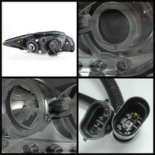 Cargar imagen en el visor de la galería, Spyder Scion TC 08-10 Projector Headlights LED Halo -Replaceable LEDs Smke PRO-YD-TTC08-HL-SM