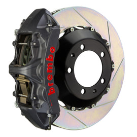 Brembo 03-08 SL500 Delantero GTS BBK 6 Pistón Fundido 355x32 2pc Rotor Ranurado Tipo 1-Negro HA