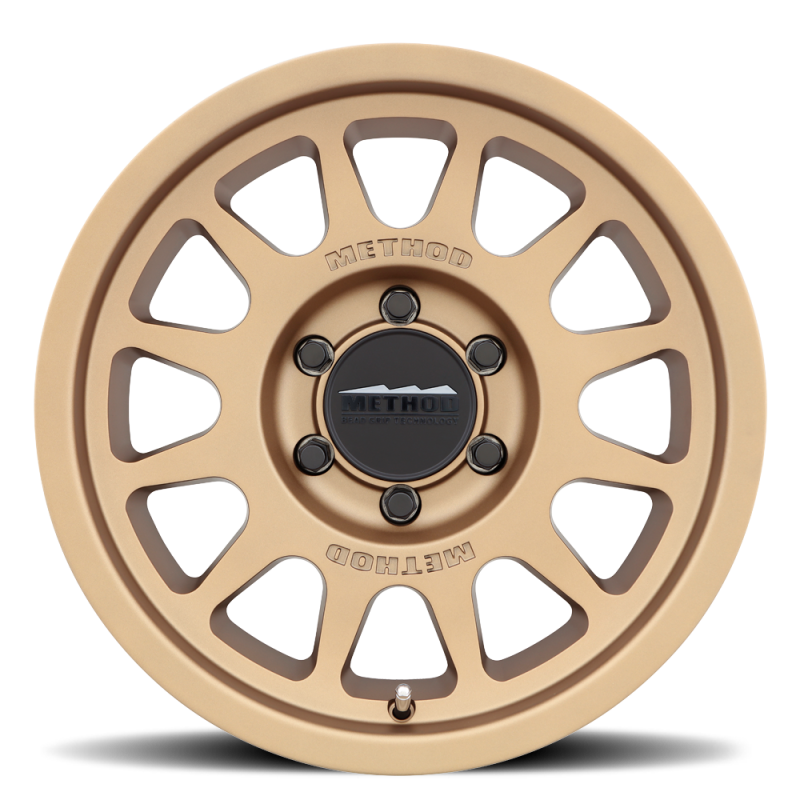 Method MR703 17x7.5 +50mm Offset 6x130 84.1mm CB Rueda de bronce Method