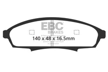 Cargar imagen en el visor de la galería, EBC 88-90 Buick Regal 2.8 Redstuff Front Brake Pads