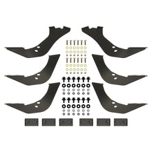 Cargar imagen en el visor de la galería, Westin 99-16 Ford F-250/350/450/550HD Reg/Supr Cab/Crew Premier Oval Nerf Kit de montaje de barra de paso - Negro