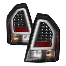Cargar imagen en el visor de la galería, Spyder Chrysler 300C 08-10 V2 Light Bar LED Tail Lights - Black ALT-YD-C308V2-LED-BK