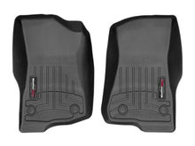 Cargar imagen en el visor de la galería, WeatherTech 2018+ Jeep Wrangler Unlimited Front FloorLiner - Black