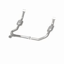 Cargar imagen en el visor de la galería, MagnaFlow Conv DF 95-99 Range Rover 4.0/4.6L GEMS Y-Pipe Assembly *NOT FOR SALE IN CALIFORNIA*