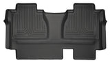 Husky Liners 14-15 Toyota Tundra camioneta doble cabina Weatherbeater negro 2º asiento revestimientos de piso