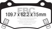 Cargar imagen en el visor de la galería, Pastillas de freno traseras EBC 14+ Chevrolet Corvette Stingray (C7) 6.2 Bluestuff