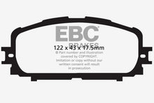 Cargar imagen en el visor de la galería, EBC 12+ Toyota Yaris 1.5 Ultimax2 Front Brake Pads