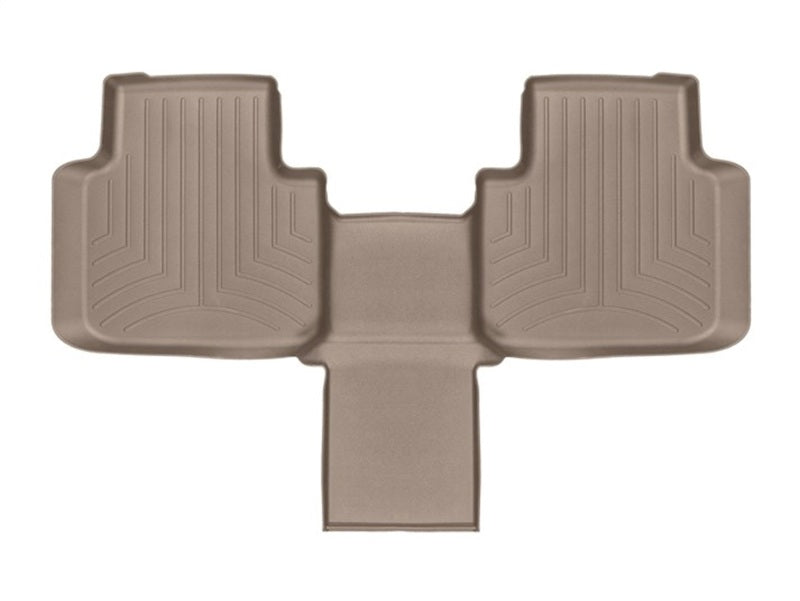 WeatherTech 2018+ Volkswagen Atlas Rear FloorLiner - Tan (w/ 2nd Row Bucket Seats)