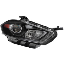 Cargar imagen en el visor de la galería, xTune Dodge Dart 13-15 Passenger Side Projector Headlight - OEM Right - Black HD-JH-DDART13-H-OE-R