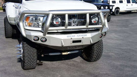 Road Armor 10-18 Ram 2500 Stealth parachoques delantero con protector Titan II - Tex Blk