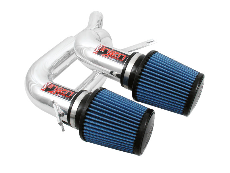 Injen 08-09 535i E60 3.0L L6 Twin intake & Filters Polished Short Ram Intake