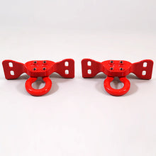 Cargar imagen en el visor de la galería, Ganchos de remolque Ford Racing 17-22 Super Duty - Rojo (par)