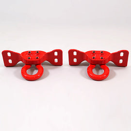 Ganchos de remolque Ford Racing 17-22 Super Duty - Rojo (par)
