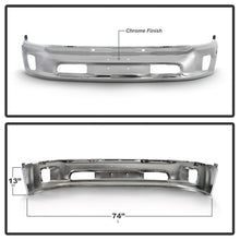 Cargar imagen en el visor de la galería, Spyder Dodge Ram 1500 13-18 Bottom w/o Sensor w/Fog Light Hole Front Bumper-Chrome (OEM 68160853AB)