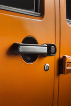 Cargar imagen en el visor de la galería, Rugged Ridge Door Handle Inserts Aluminum 07-18 Jeep Wrangler JKU 4 Door