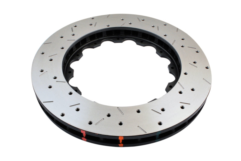 DBA 05-06 Holden VZ con pinzas de 6 pistones AP Racing Serie 5000 Anillo de rotor delantero perforado y ranurado