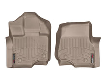 Cargar imagen en el visor de la galería, WeatherTech 2015+ Ford F-150 Supercab/Supercrew Front FloorLiner - Tan w/ First Row Bucket Seats