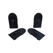 Cargar imagen en el visor de la galería, Westin Step Board Black Plastic Light Cavity Cover 2/pkg - Black