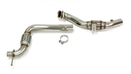Kooks 15-17 Ford Mustang 2.3L EcoBoost 3 pulgadas x 2.25 pulgadas SS VERDE Catted OEM Downpipe