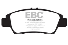 Cargar imagen en el visor de la galería, Pastillas de freno delanteras EBC 10-15 Honda CR-Z Yellowstuff