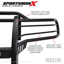 Cargar imagen en el visor de la galería, Westin 14-20 Toyota Tundra Sportsman X Grille Guard - Textured Black