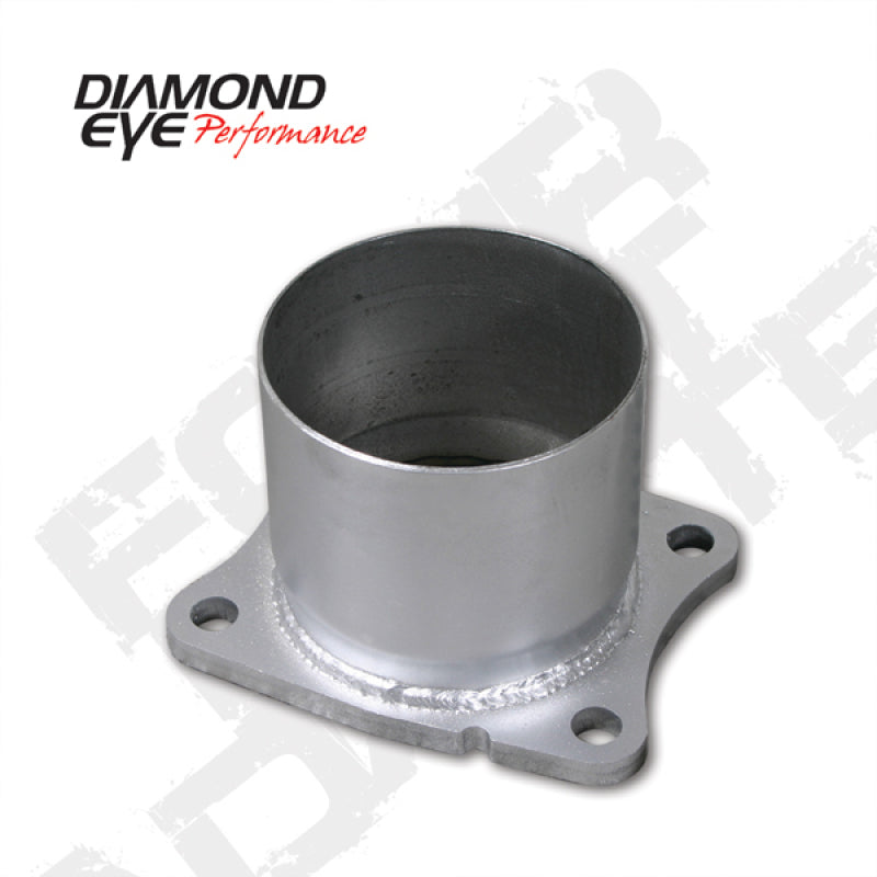 ADAPTADOR Diamond Eye BRIDA DE 4 PERNOS 4 pulgadas DE DIÁMETRO INTERIOR ABRAZADERA AL: 01-05 CHEVY/GMC 6.6L 2500/3500 CHV-FBA